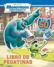 Portada de Monstruos University. Libro de pegatinas