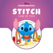 Portada de Pequeña Biblioteca Disney. Stitch come de todo