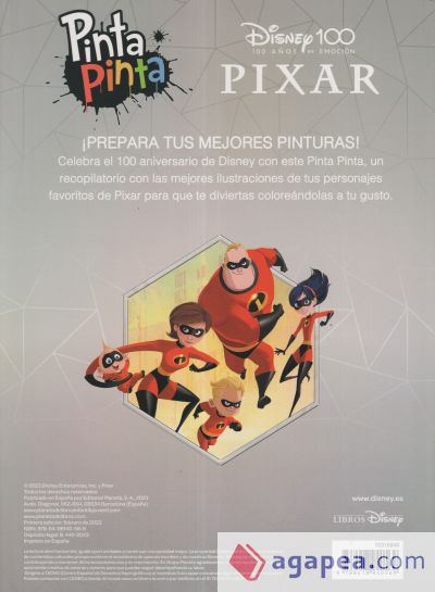 Pixar. Pinta Pinta