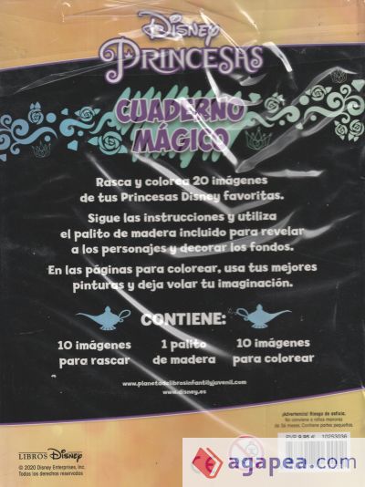 Princesas. Cuaderno mágico