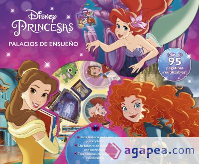 Princesas. Palacios de ensueño. Maletín de cuentos, actividades y pegatinas