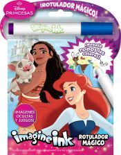 Portada de Princesas. Rotulador m&aacute;gico 3: Libro de colorear y actividades con rotulador m&aacute;gico