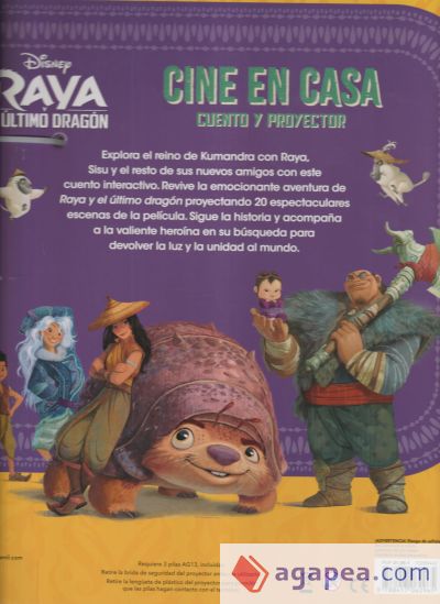 Raya y el último dragón. Cine en casa