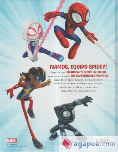 Spidey y su superequipo. Cuentos de 5 minutos