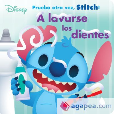 Stitch. A lavarse los dientes