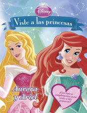 Portada de Viste a las princesas. Aurora y Ariel