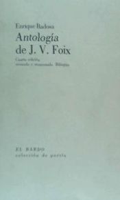 Portada de ANTOLOGIA DE J V FOIX