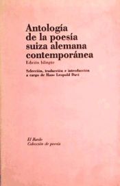 Portada de ANTOLOGIA POESIA SUIZA ALEMANA BILINGUE