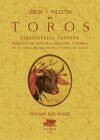 Libros y folletos de toros. Bibliograf&iacute;a taurina