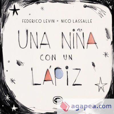 Una nena amb un llapis