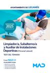 Limpiador/a, Subalterno/a y Auxiliar de Instalaciones Deportivas (Personal Laboral). Test del temario. Ayuntamiento de Leganés