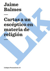 Portada de Cartas a un escéptico en materia de religión