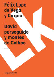 Portada de David perseguido y montes de Gelboe