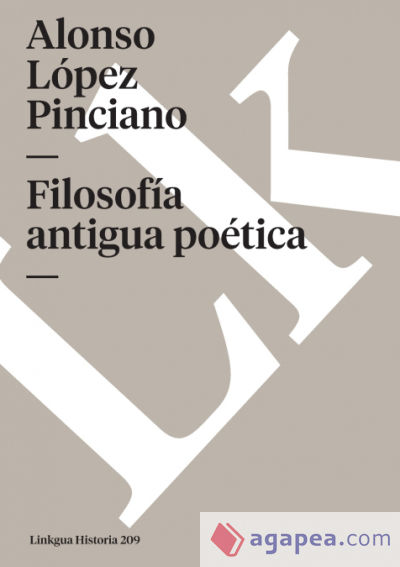 Filosofía antigua poética