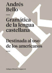 Portada de Gramática de la lengua castellana destinada al uso de los americanos