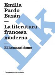 Portada de La literatura francesa moderna
