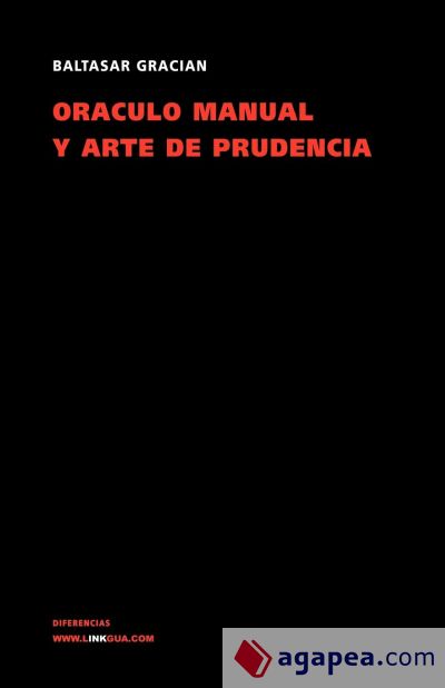 Oráculo manual y arte de prudencia Oráculo manual y arte de prudencia