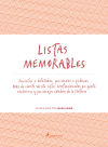 Listas memorables