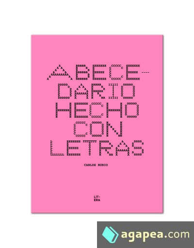 ABECEDARIO HECHO CON LETRAS