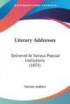 Literary Addresses