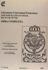 Literatura conventual femenina : Sor Marcela de San Félix, hija de Lope de Vega : obra completa : coloquios espirituales, loas y otros poemas