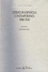 Literatura española contemporánea, 1898-1950