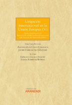 Portada de Litigación Internacional en la Unión Europea V (Ebook)