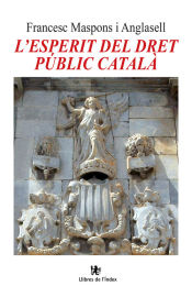 Portada de L'esperit del dret públic català