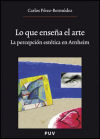 Lo que enseña el arte, (2a ed.)