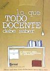 Lo que todo docente debe saber