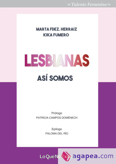 Lesbianas, así somos