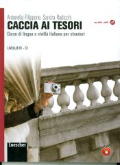 Portada de Caccia ai tesori + DVD con mp3