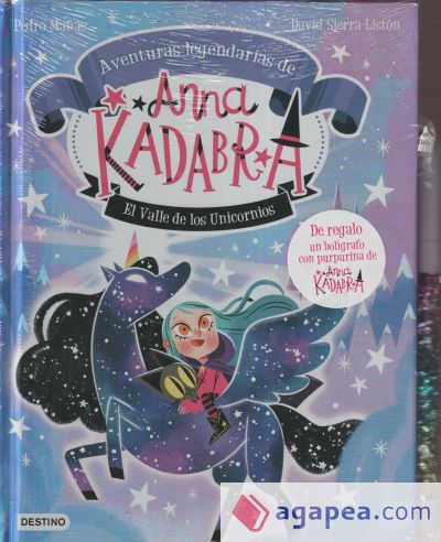 Pack. Anna Kadabra: Aventuras legendarias 01 + Bolígrafo con purpurina