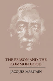 Portada de The Person and the Common Good