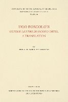 Portada de Ugo Foscolo's Ultime Lettere di Jacopo Ortis