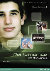 Portada de Performance 1 Students' Book with MyEnglishLab