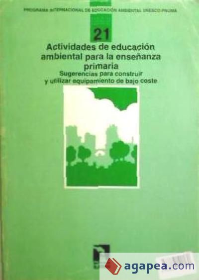 Actividades de educación ambiental para la enseñanza primaria