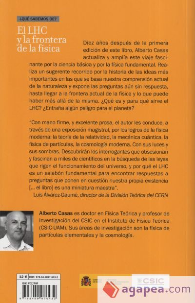 El LHC y la frontera de la f&iacute;sica