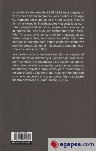 La gripe espa&ntilde;ola