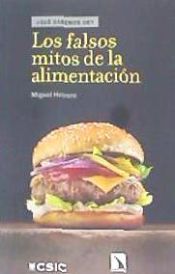 Portada de Los falsos mitos de la alimentación