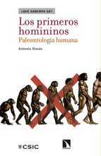 Portada de Los primeros homininos. Paleontología humana (Ebook)