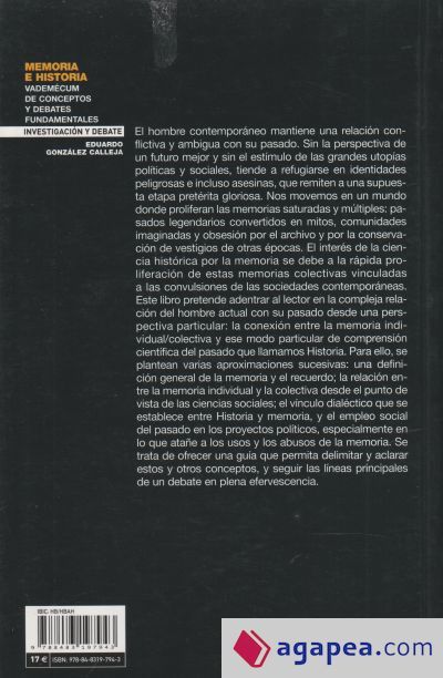Memoria e historia