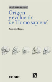 Portada de Origen y evolución de 'Homo sapiens'