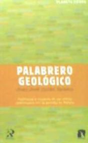 Portada de Palabrero geológico