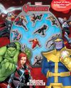 Los Vengadores. Historias animadas Libro con 10 figuritas