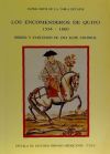 Los encomenderos de Quito (1534-1660): origen y evolución de una elite colonial