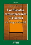 Los filósofos contemporáneos y la técnica