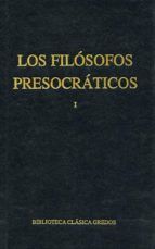 Portada de Los filósofos presocráticos I (Ebook)