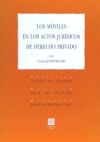 Los móviles en los actos jurídicos de derecho privado