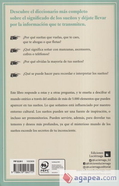 Sue&ntilde;os. Diccionario de interpretaci&oacute;n